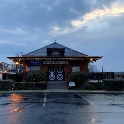 train depot appomattox virginia train station renovations