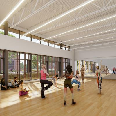 Chatham Hall Athletic Health & Wellness Center Dance school